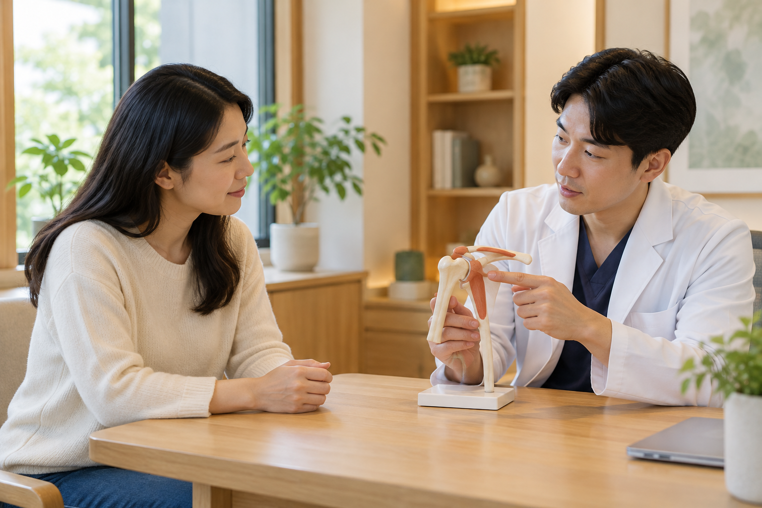 상주 어깨통증 한의원 — 어깨 상담에 관한 AI 설명용 이미지